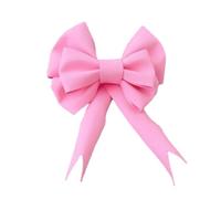 KFXYSM DecoracióN De Lazo Grande,Lazo Gigante Decoración Navideña, Lazo Grande, Arco For Boda, Fiesta De Cumpleaños, Festividad, Ocasión, Coche, Gigante, Material DIY(Pink,50cm (Middle))