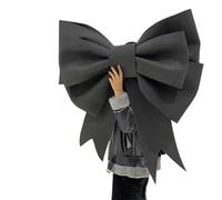 KFXYSM DecoracióN De Lazo Grande,Lazo Gigante Kit De Decoración Pared con Lazo Gigante (DIY), Papel Esponja 3 Mm, Precortado, Fácil Montar, For Bodas, Navidad Y Restaurantes(Black,50cm DIY Material)