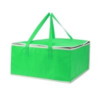 KFXYSM Mochila Delivery,Bolsa Termica Pizzas 16 "Bolsa Aislada De Refrigerador Aislamiento Plegable Picnic Portátil Paquete Hielo Térmica Alimentos Entrega Pizza(Green)