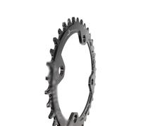 KFXYSM Plato Bicicleta,Monoplato MTB Plato 104BCD Redondo 32 34 36 38 40 42T 44 46 Dientes Estrecho Ancho Ultraligero MTB Mountain Bike de Cadena 104 BCD(38T,Blue)