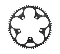 KFXYSM Plato Bicicleta,Monoplato MTB Plato BCD de 110 130 36T 38T 40T 42T 46T 50T, Corona Estrecha y Ancha for Bicicleta Carretera, 5 Pernos Plegable(42T,110BCD)