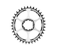 KFXYSM Plato Bicicleta,Monoplato MTB Plato Ovalado con Desplazamiento de 3 mm y 6, Montaje Directo, 32T, 34T 36T, for Bicicleta montaña Carretera(Offset 3mm Oval 36T)