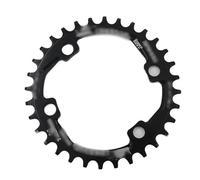 KFXYSM Plato Bicicleta,Monoplato MTB Suministro de Plato for Bicicleta montaña, Rueda Repuesto Cadena, Disco Circular, Piezas Ciclismo, Velocidad única, 32/34/36/38T 96BCD(36T,Black)