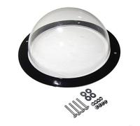 KFXYSM Ventana De Burbujas Valla Seguro 2 Ventanas De Valla For Perros Y Mascotas, Acrílico Transparente, con Visor Cúpula, Gatos, Diámetro 12 Pulgadas