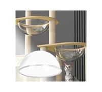 KFXYSM Ventana De Burbujas Valla Seguro Cama Cápsula Space Clear For Interiores, Cubierta Tipo Domo Ventana, De Repuesto Gatos, Soporte Portátil Muebles(30cm)