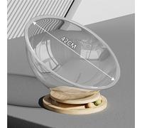 KFXYSM Ventana De Burbujas Valla Seguro Hamaca Universal De Acrílico For Mascotas Pequeñas, Juguetes Tipo Cama Cápsula, Caseta Decorativa Centro Actividades