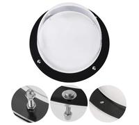 KFXYSM Ventana De Burbujas Valla Seguro Ventana De Burbujas Acrílico Transparente 2 Piezas For Perros Y Gatos, Ventilación Segura Mascotas con Montaje Seguro(B-Breathable)