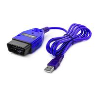 Kfz Auto OBD 2 II 16Pol USB Interfaz Cable Servicio Conector Adaptador