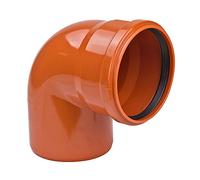 KG - Codo de tubería DN 200 mm 87 90 grados KGB tubo ángulo tubo desagüe tubo