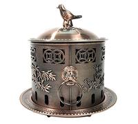 KG7HQRP Calentadores de alimentos clásica estufa de alcohol olla sin revestimiento autoservicio olla pequeña de acero inoxidable olla de sopa pequeña una olla multiusos diseño binaural (color: A) (A)