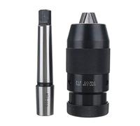 KG7HQRP Portabrocas sin llave de 1/32-5/8 pulgadas 3Jt y adaptador de espiga tanged Jt3-2Mt portabrocas Mt2