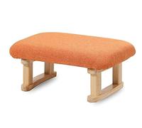 KG7HQRP Reposapiés de madera maciza, moderno para el hogar, sala de estar, dormitorio, taburete rectangular (color: A) (A)