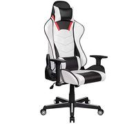 KG7HQRP Silla de juego de alta calidad con respaldo alto, reclinable, basculante giratorio y mecanismos de ajuste de altura del asiento