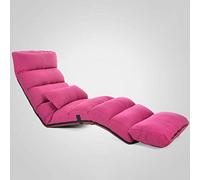 KG7HQRP Silla plegable para sofá perezoso, elegante, sofá cama, silla de salón con almohada (color: 3#) (4#)