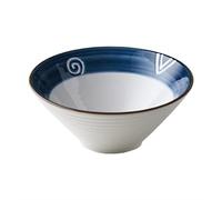 KG7HQRP Tazones para cocina, fideos, ensalada, arroz, frutas, sopa, tazón, ramen, microondas, vajilla de cerámica (color: 8 pulgadas de profundidad) (8 pulgadas B)