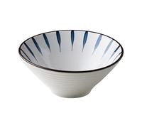KG7HQRP Tazones para cocina, fideos, ensalada, arroz, frutas, sopa, tazón, ramen, microondas, vajilla de cerámica (color: 8 pulgadas de profundidad) (8 pulgadas C)