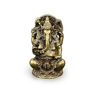 KGADRX Estatuilla de latón, Estatua pequeña Retro, Escultura de Ganesha tailandesa de Cobre, Regalo, decoración de Escritorio para el hogar