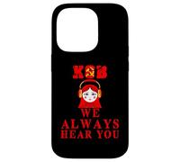 KGB Siempre Escuchamos Matryoshka Comunismo Unión Soviética Carcasa para iPhone 14 Pro