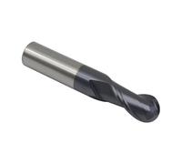 KGBHSCTTIE 1pc R2.0xD4x50L HRC50 Ball Nose End Mill cnc Milling 2 Flutes Cutter KGBHSCTTIE