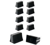 KGDUYC 10 PCS Tapas de Atenuador, Fader de Atenuador Deslizante de Mezclador Fader Knob para Pioneer DJM350, 400, 500, 700, 750, 800, 850, 900NEXUS, 900SRT, 900NXS2, 2000, 2000nexus, Negro