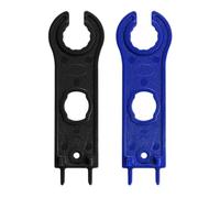 KGDUYC 2 Piezas Llave de plástico solar, PV Conector Llave Herramienta de extracción para el panel solar del sistema de cable, enchufe rápido y herramienta de separación Socket