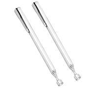 KGDUYC 2 x Barras Magnéticas Retráctiles, Barras Magnéticas Retráctiles, Herramienta Magnética para Recoger, Elevador Magnético, Acero Inoxidable, Agarrador Magnético de Tornillos, Llave para Tuercas