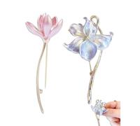 KGDUYC 2PCS broches para ropa mujer,flores para vestidos de fiesta,Creó El Pin De La Broche del Estilo De La Vendimia De Lujo De Lujo para Las Mujeres, Muchachas, Señoras,broches ropa,broche de loto