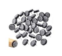 KGDUYC 32pcs Clavo de Almohadilla de Mueble,Protectores de suelo para muebles,Tacos para Sillas,Protectores para Patas de Mesa 22~28mm,Tacos de Fieltro con Clavos para Muebles de Madera Patas de Silla