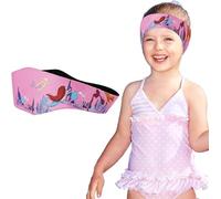 KGDUYC Diadema de Natación para Niños, Banda para Los Oídos, Equipo Elástico Ajustable para Deportes Acuáticos y Surf (Rosa)