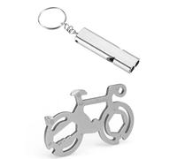 KGDUYC Multiherramienta para bicicleta con tubo de aluminio, 12 en 1, mini herramienta multifunción para bicicleta, llavero para senderismo, camping