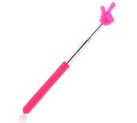 KGDUYC Punteros Telescópicos para Maestros, Maestros Palo Extensible Puntero Retráctil, Mini Puntero Retráctil para Profesores para Maestros Aula Ayudas Ayuda para Profesores (rosa)