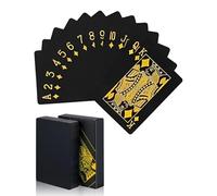 KGDUYC Spielkarten 1 Decks Pokerkarten,StandardSpielkarten kart,Juego de Cartas,Juego con 54 Cartas clásicas,Póquer, Juego de Mesa,Rummy,belotte,Tarjetas Impermeables y Resistentes,Texas Hold'em Poker