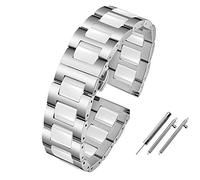 KGFCE Smart Watchband 20 mm de 22 mm Pulsera de cerámica para equipo Samsung S2 S3 S4 Correa de reemplazo para Huawei Watch2 Pro GT2 Bandas mágicas(Black Gray,22mm)