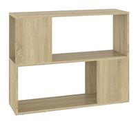 KGFHERENB Mueble bajo para TV, roble Sonoma, 80 x 24 x 63 cm | Práctico estante para receptor y decoración en el salón o dormitorio. Diseño de fácil cuidado con montaje en pared.