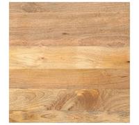 KGFHERENB Tablero de mesa de madera maciza mango cuadrado 80 x 80 x 3,8 cm | Mesa de repuesto rústica de madera auténtica para comedor, restaurante, restaurante, cafetería, etc. Cada pieza es única.