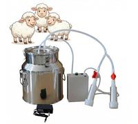 Kgfvesdc OrdeñAdora De Cabras Electrica,OrdeñAdor De Vacas PortáTil,Con Tubo De Silicona FuncióN De Parada AutomáTica Con BateríA Recargable De 5200 Mah (14 L,Para Ovejas)