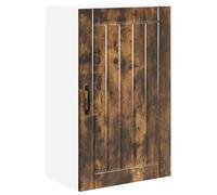 KGHFDVB Armario de pared 50 x 31 x 80 cm madera de roble ahumado | Material de madera, aspecto elegante, para cocinas de interior, diseño simple, estructura duradera, fácil de limpiar