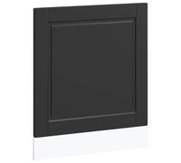 KGHFDVB Tapa para lavavajillas 60 x 1,5 x 67 cm Porto Negro Madera | Material de madera, protege el lavavajillas, diseño atemporal, para cocina y lavavajillas, placa de puerta 60 x 1,5 x 67 cm
