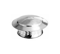 KGLHJDY Acero Inoxidable sombrerete de Chimenea para Techo Ventilación, Instalación fácil Resistente un la Intemperie Lluvia Nieve residuos protección Hood para Estufa Tubo (201mm/7.91in)