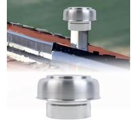 KGLHJDY Aluminio sombrerete de Chimenea para 133Mm/5.24" Redondo Tubo de conducto, Rust-Resistant ventilación de Techo Hood A Evitar Lluvia, residuos, Y Animales, SY A Instalar