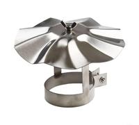 KGLHJDY Estufa de leña Chimenea Pot Techo Sombrerete Paraguas Sombrerete Acero Inoxidable Tubo tapantilluvia Cubierta Escape Hood sombrerete de Chimenea Camp Aire Salida