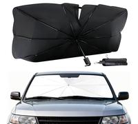 KGOWSTGBD para Mini For Cooper S F54/F55/F56/F57/F60/R55 R56 Paraguas Parasol Coche Parabrisas, Protector Solar Frontal Anti-UV y Aislamiento Térmico, 10 Varillas Reforzadas