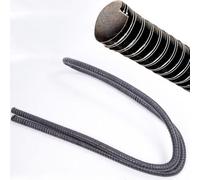KGPGNYMYHA Conducto De Admisión De Aire Flexible De 51mm, Manguera De Ventilación Para Secadora De Silicona, Conducto De Admisión De Aire Robusto, Tubo Entrada De Freno(1m(3.3ft) x305mm(12"))