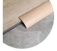 KGPGNYMYHA Listón De Transición para Suelo De Madera, Listones De Umbral De PVC para Moldura En T De Puerta, Perfil De Transición De 20 Mm De Altura Inferior, Rampa De Umbral(Natural,100cm/40in)