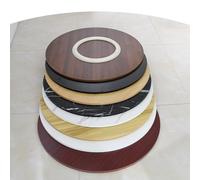 KGPGNYMYHA Mesa Giratoria Grande De Madera Lazy Susan De 60cm 70cm 80cm con Bandeja Giratoria para Servir para Mesa De Comedor(White,100cm(39.4in))