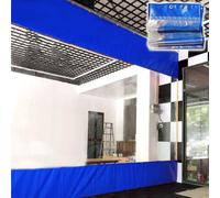 KGUDYS Cortinas De Exterior Transparentes Impermeables,Lona De PVC Transparente,WxH-4.6x2.8m/15.1x9.2ft
