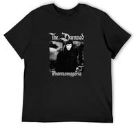KGVVCS Damned Men's Phantasmagoria T-Tshirts Camisetas y Tops Mens Cotton T Tshirts Camisetas y Tops(X-Large)