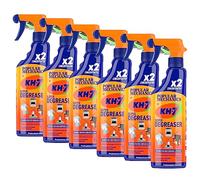 KH-7 Desengrasante resistente para horno, estufa, parrilla, superficies de alimentos, vehículos, ropa y más. 25 onzas (paquete de 6)