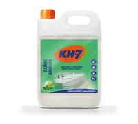 KH-7 Limpiador Baños Profesional, Máxima eficacia, Sin aclarado, Aroma fresco a manzana y hierbabuena - Garrafa 5L