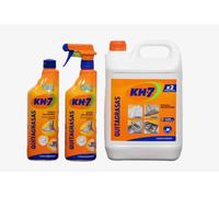KH-7 Quitagrasas, Desengrasante | Elimina sin esfuerzo la Grasa y Suciedad | Aplícalo en la Cocina, Ropa, Exterior o Vehículos | Apto para todas las Superficies y Tejidos | Pulverizador 715ml.